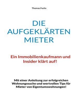 cover image of Die aufgeklärten Mieter